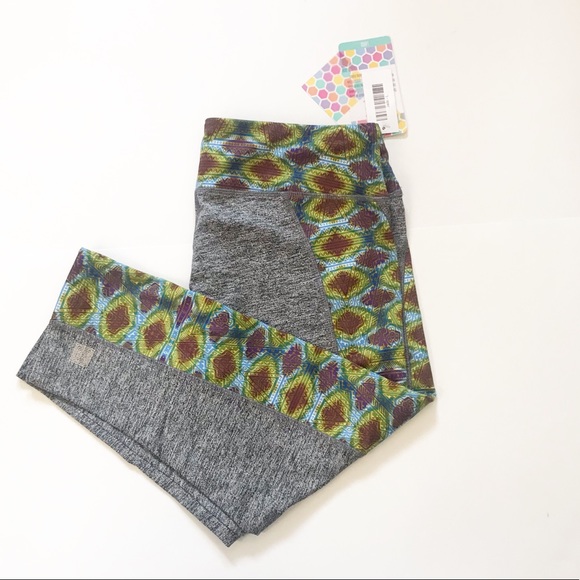 LuLaRoe Pants - NWT LuLaRoe Jade Crop Athletic Leggings Size Large